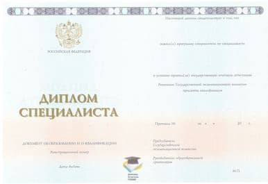 Диплом ИМЭиИ ООО Знак 2014-2020 годов